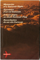Image: flight information booklet: Swissair