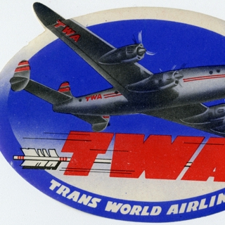 Image #9: flight information packet: TWA (Trans World Airlines), Lockheed L-049 Constellation, Boeing 377