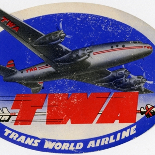 Image #4: flight information packet: TWA (Trans World Airlines), Lockheed L-049 Constellation, Boeing 377