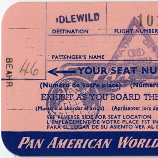 Image #12: flight information packet: Pan American World Airways, Boeing 377 Stratocruiser