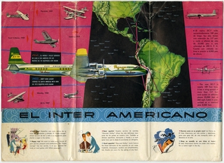 Image: flight information packet: Panagra (Pan American-Grace Airways)