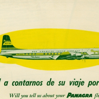 Image #6: flight information packet: Panagra (Pan American-Grace Airways)