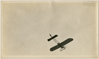Image: photograph: San Francisco Bay Area, James Radley’s Bleriot XI in flight; 1911 Aviation Meet, Tanforan
