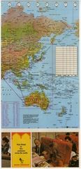Image: route map: Air India, domestic and international routes
