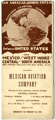 timetable: Mexican Aviation Company, Pan American Airways
