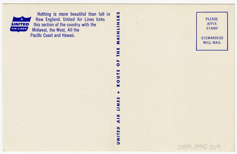 Image: menu: United Air Lines