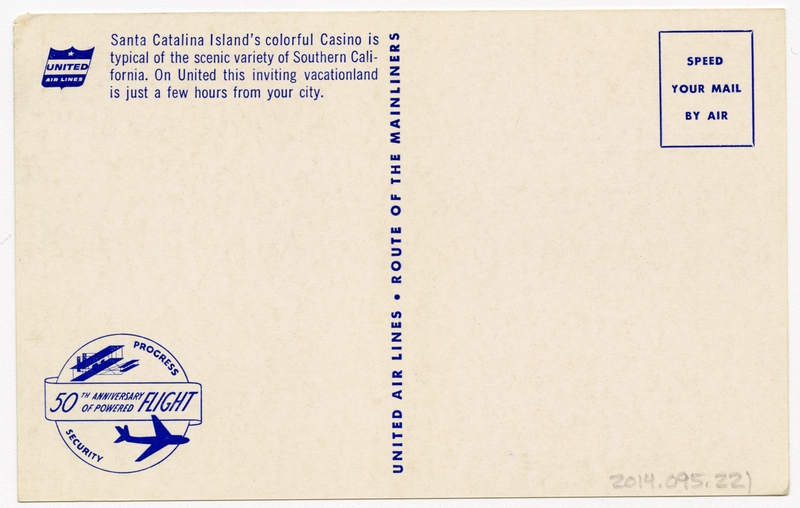 Image: menu: United Air Lines