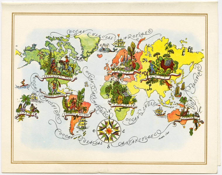 Image: menu: Pan American World Airways