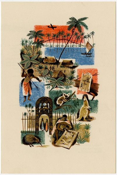 Image: menu: Pan American World Airways