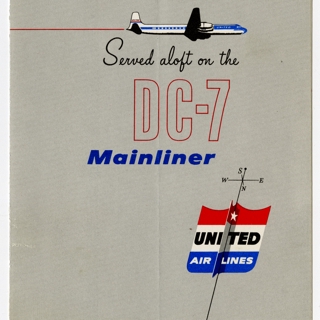Image #1: menu: United Air Lines