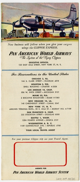 Image: brochure: Pan American World Airways, Venezuela
