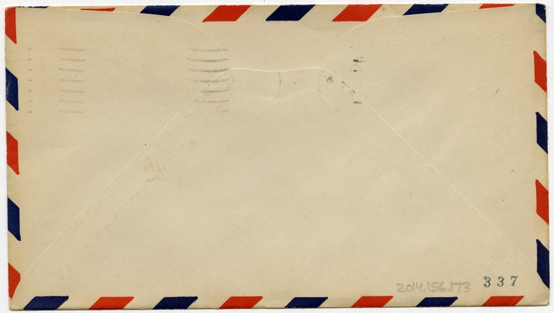 Image: airmail flight cover: AM-1, Bethlehem, Pennsylvania