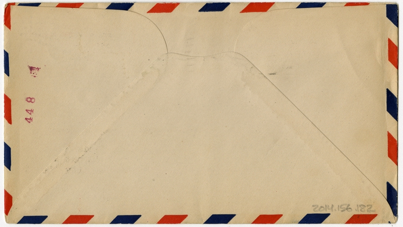 Image: airmail flight cover: AM-31, Everglades, Florida
