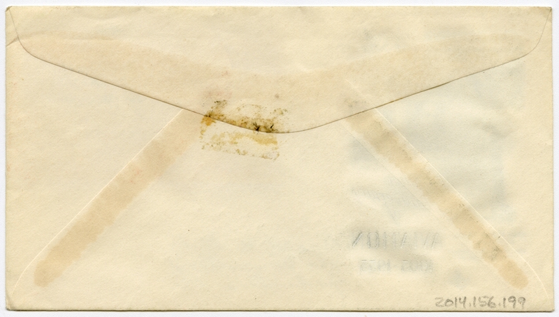 Image: airmail flight cover: Wright brothers flight, 50th anniversary