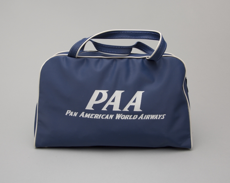 Image: miniature airline bag: Pan American World Airways