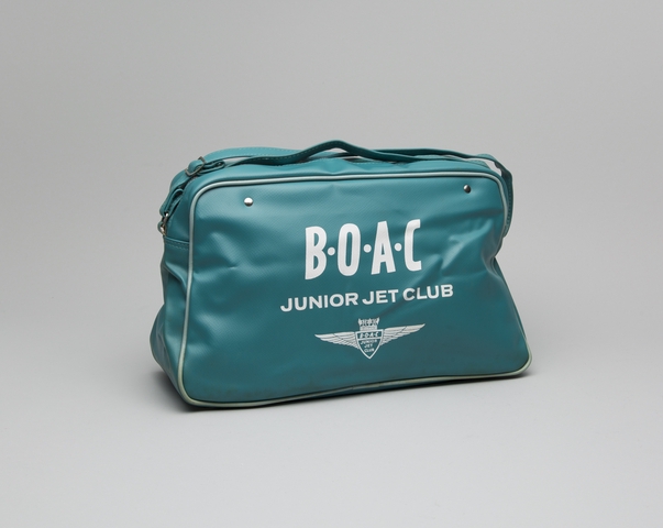 Airline bag with box: British Overseas Airways Corporation (BOAC)
