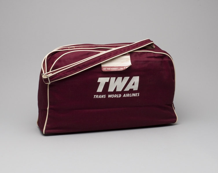 Image: airline bag: TWA (Trans World Airlines)