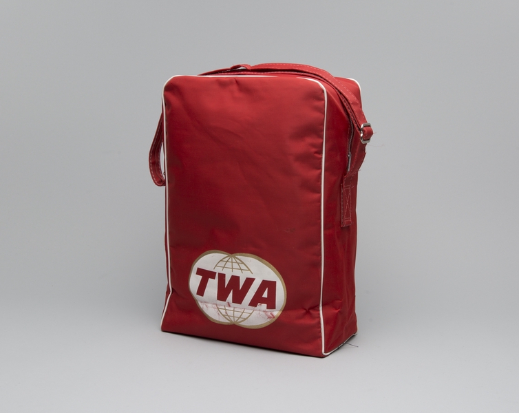 Image: airline bag: TWA (Trans World Airlines)