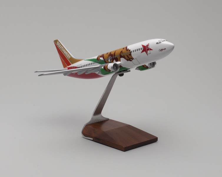 Image: model airplane: Southwest Airlines, Boeing 737