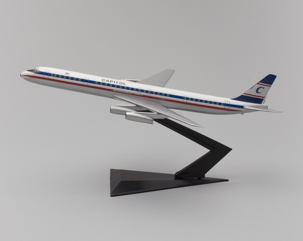 Model airplane: Capitol International Airways, Douglas DC-8