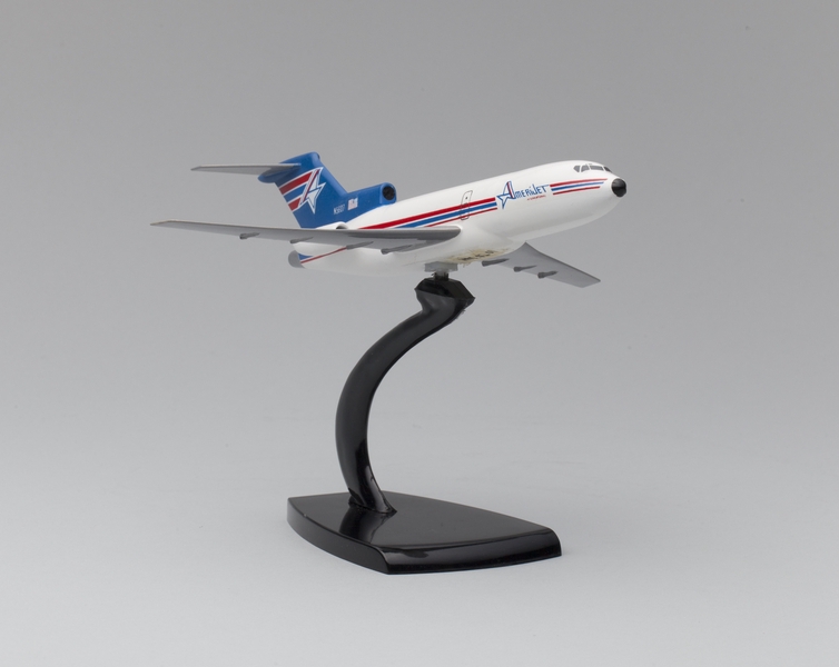 Image: model airplane: Amerijet International, Boeing 727-100