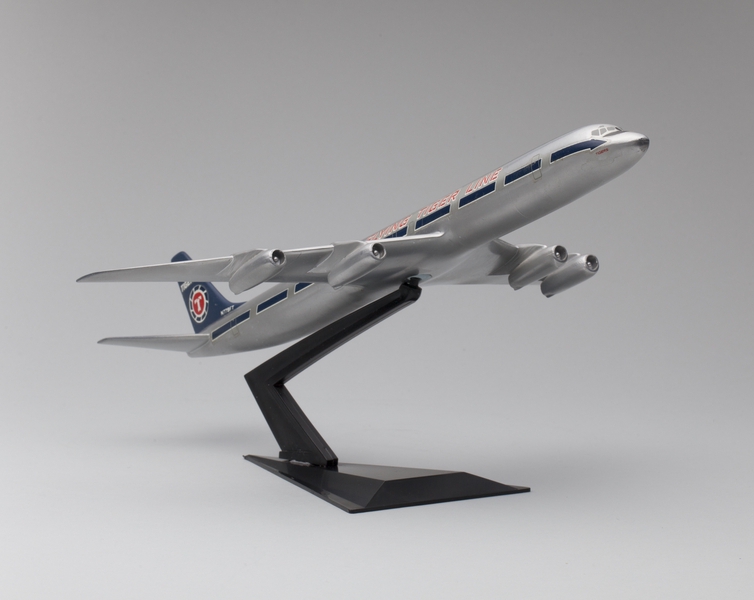 Image: model airplane: Flying Tigers (Cargo), Douglas DC-8-63F
