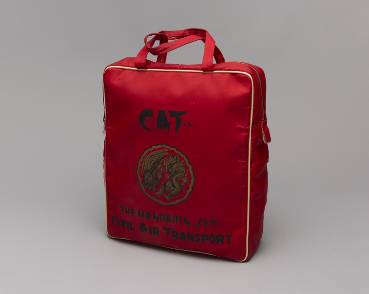 Image: airline bag: Civil Air Transport (CAT)