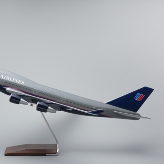 Image #1: model airplane: United Airlines, Boeing 747-400
