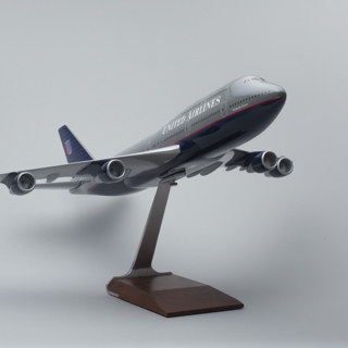 Image #4: model airplane: United Airlines, Boeing 747-400