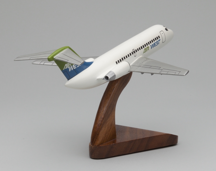 Image: model airplane: Air West, Douglas DC-9