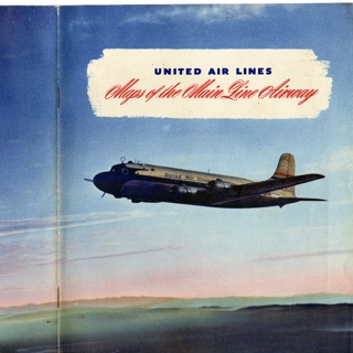 Image #2: route map: United Air Lines