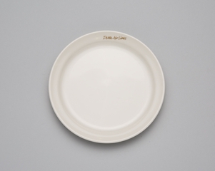 Image: bread plate: Delta Air Lines