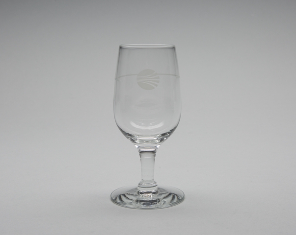 Cordial glass: Continental Airlines