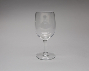 wine glass: Continental Airlines