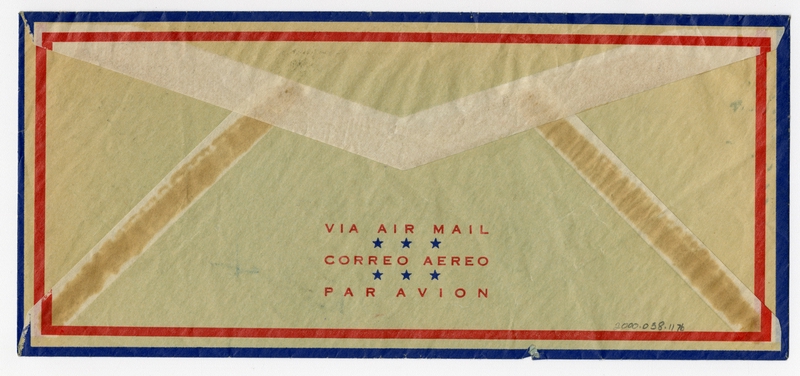 Image: airmail flight cover: Pan American Airways