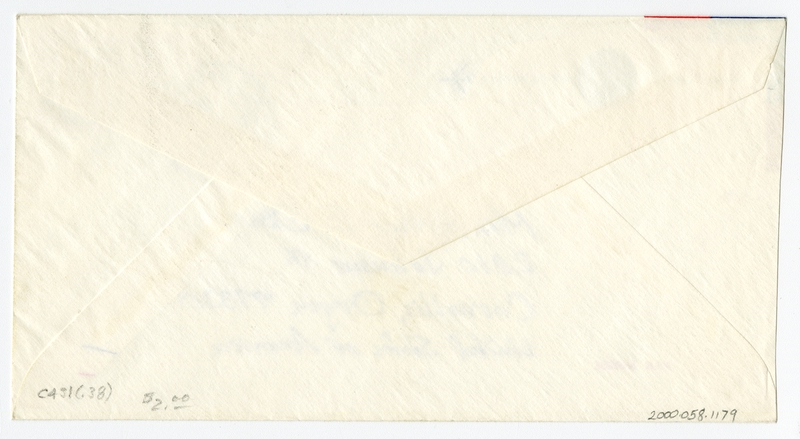 Image: airmail flight cover: Pan American World Airways