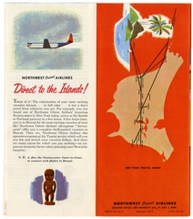 Image: brochure: Northwest Orient Airlines, Hawaii