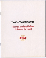 Image: booklet and newsletter: TWA (Trans World Airlines), Ambassador Service
