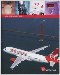 Image: inflight information guide: Virgin America 