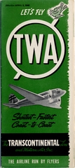 Image: brochure: Transcontinental & Western Air (TWA), general service