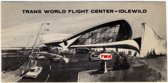 Traveler information: TWA (Trans World Airlines), New York International Airport (Idlewild)