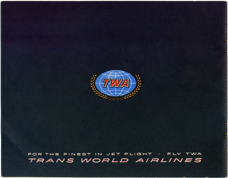 Image: advertisement: TWA (Trans World Airlines)