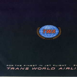 Image #2: advertisement: TWA (Trans World Airlines)