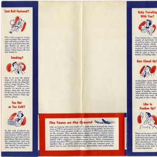 Image #3: flight information packet: TWA (Trans World Airlines), Lockheed L-049 Constellation