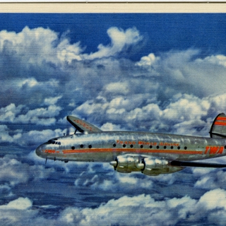 Image #5: flight information packet: TWA (Trans World Airlines), Lockheed L-049 Constellation