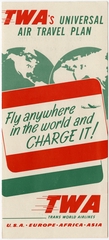 Image: flight information packet: TWA (Trans World Airlines), Lockheed L-049 Constellation
