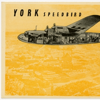 Image #16: flight information packet: BOAC (British Overseas Airways Corporation), Qantas Empire Airways, South African Airways, Tasman Empire Airways Limited, Boeing 377 Stratocruiser, Lockheed L-649 Constellation
