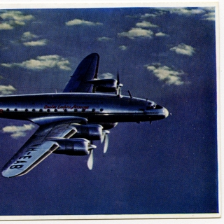 Image #8: flight information packet: Qantas Empire Airways, Lockheed L-049 Constellation, Douglas DC-4, Douglas DC-3