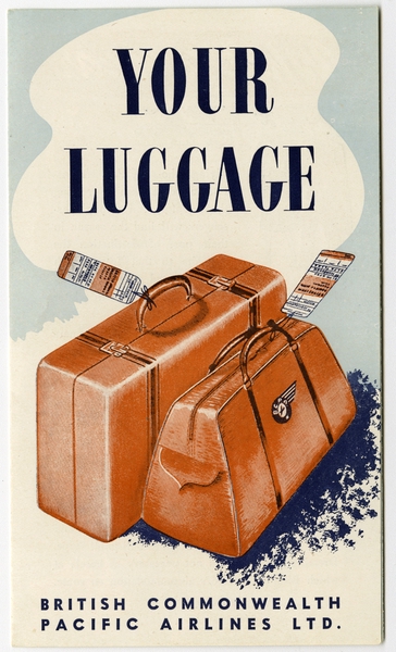 Image: traveler information: British Commonwealth Pacific Airlines (BCPA)