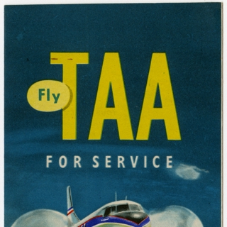 Image #1: traveler information: Trans Australia Airlines (TAA)